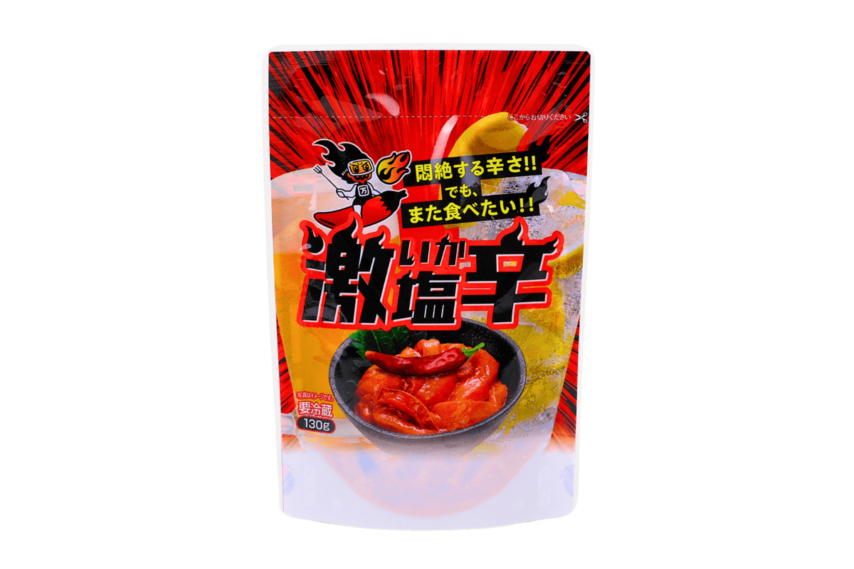 激辛いか塩辛 130g 5個セット | 小野万オンラインショップ